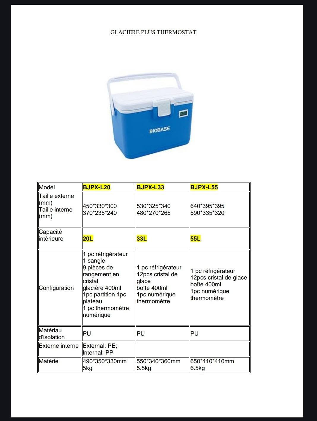 une glacière médicale avec thermostat est indispensable pour le transport sécurisé de produits thermolabiles (vaccins, insuline, échantillons) entre 2°cet 8°c ou en température ambiante (15 à 25°c ). difa services, votre partenaire de confiance en matériel médical. une glacière médicale avec thermostat est indispensable pour le transport sécurisé de produits thermolabiles (vaccins, insuline, échantillons) entre 2°cet 8°c ou en température ambiante (15 à 25°c ). difa services, votre partenaire de confiance en matériel médical.